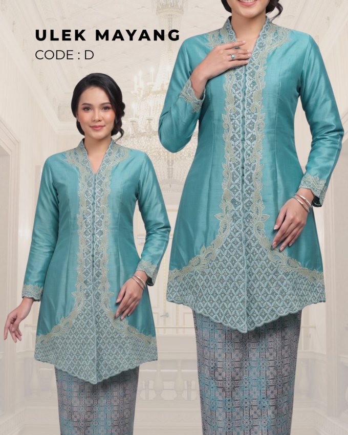 Kebaya Ulek Mayang - Teal